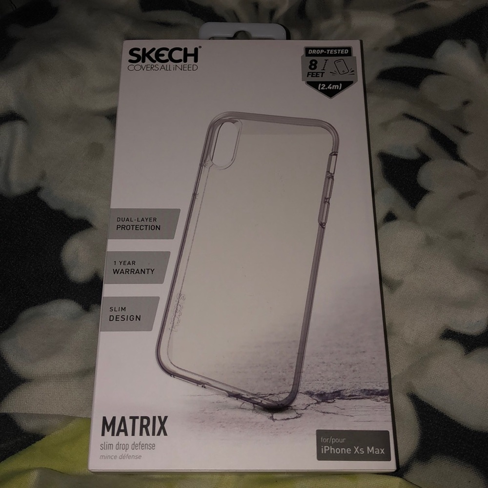 Skech iPhone Xs Max Matrix Case Clear